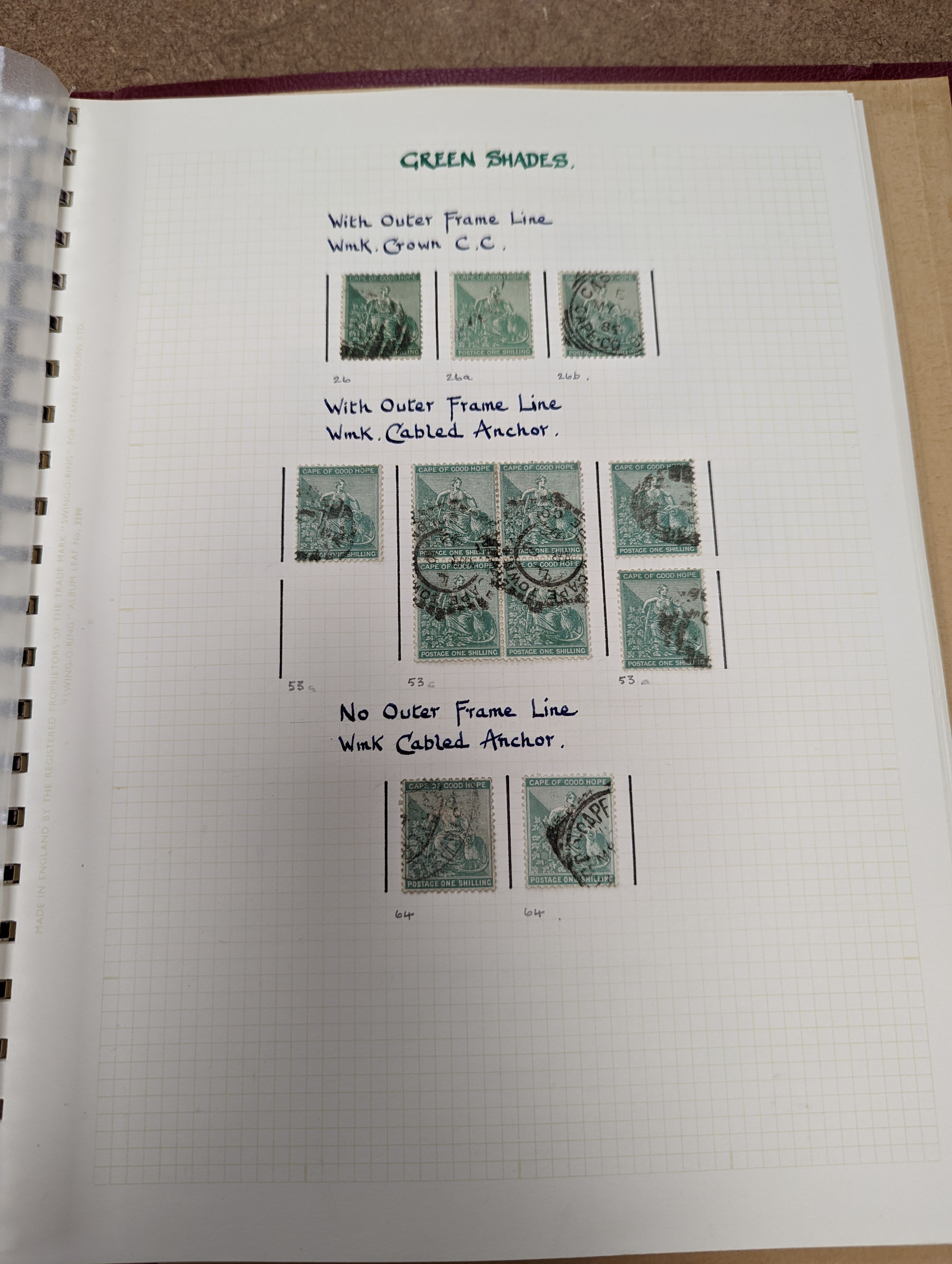 Cape of Good Hope - fine collection in 2 albums and stock book from 1853 1d used pair, 4d block of three used (and certificate), 1859 1sh dark green mint pair, 1861 1d woodblock used (sg 13a), 1863-64 1d, 4d and 6d mint